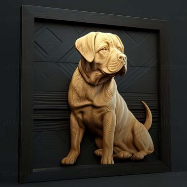 3D model Podenko canario dog (STL)